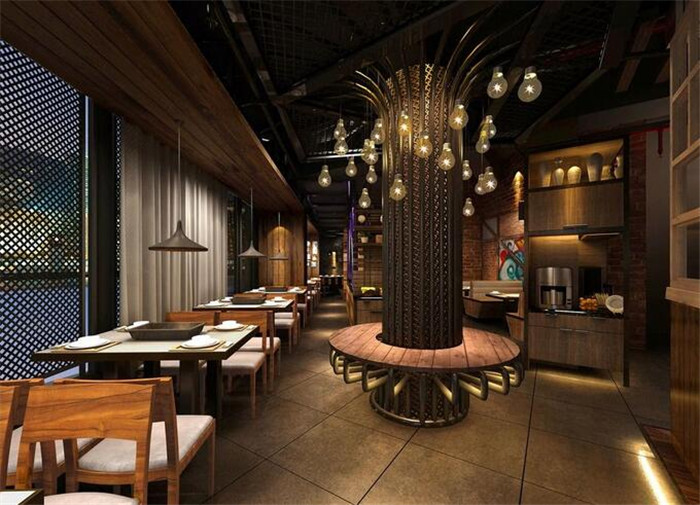 南充美食主题餐馆装修设计要点