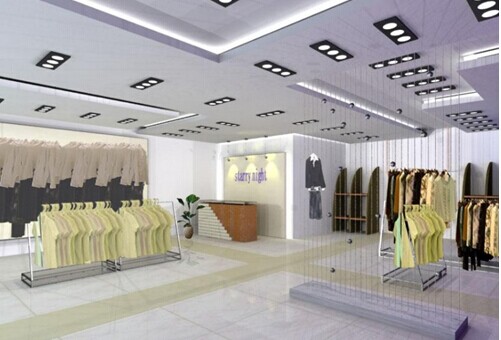 南充男装店面装修