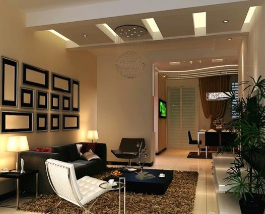 南充8万装修费打造120平米的简约风格