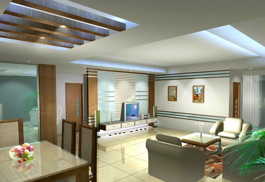 南充2万5装修费打造75平米时尚家居