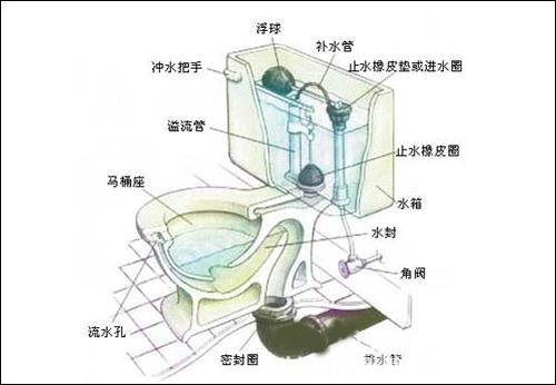 虹吸式马桶原理