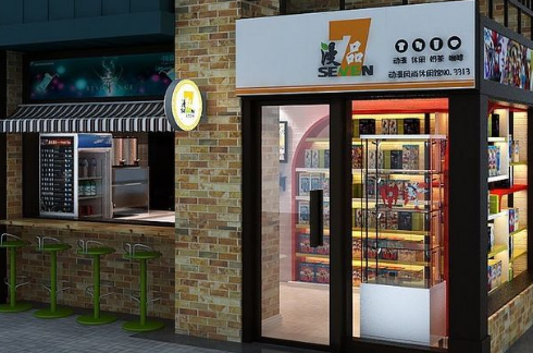 成都奶茶店装修