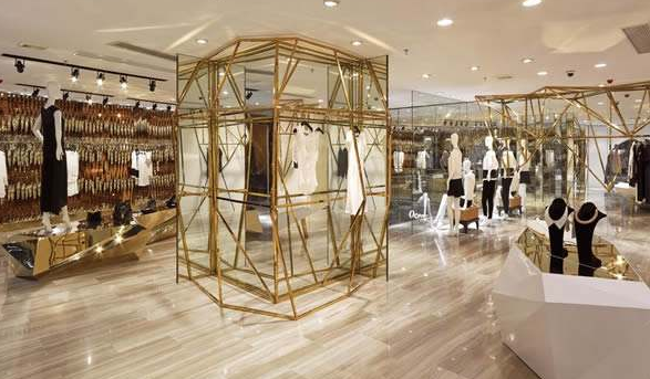 成都高档服装店装修