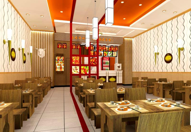 成都快餐店装修
