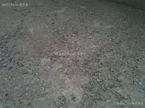 混凝土表面起砂是什么原因 混凝土表面起砂原因分析