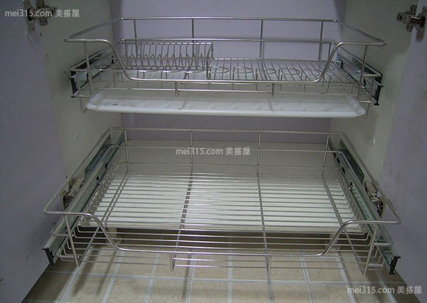 橱柜用拉篮还是抽屉 橱柜拉篮和抽屉哪个好