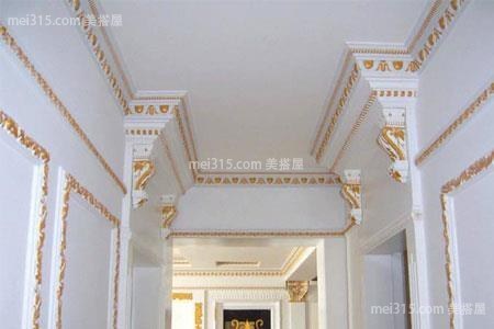 客厅不用吊顶怎么装修好看 客厅石膏线效果图