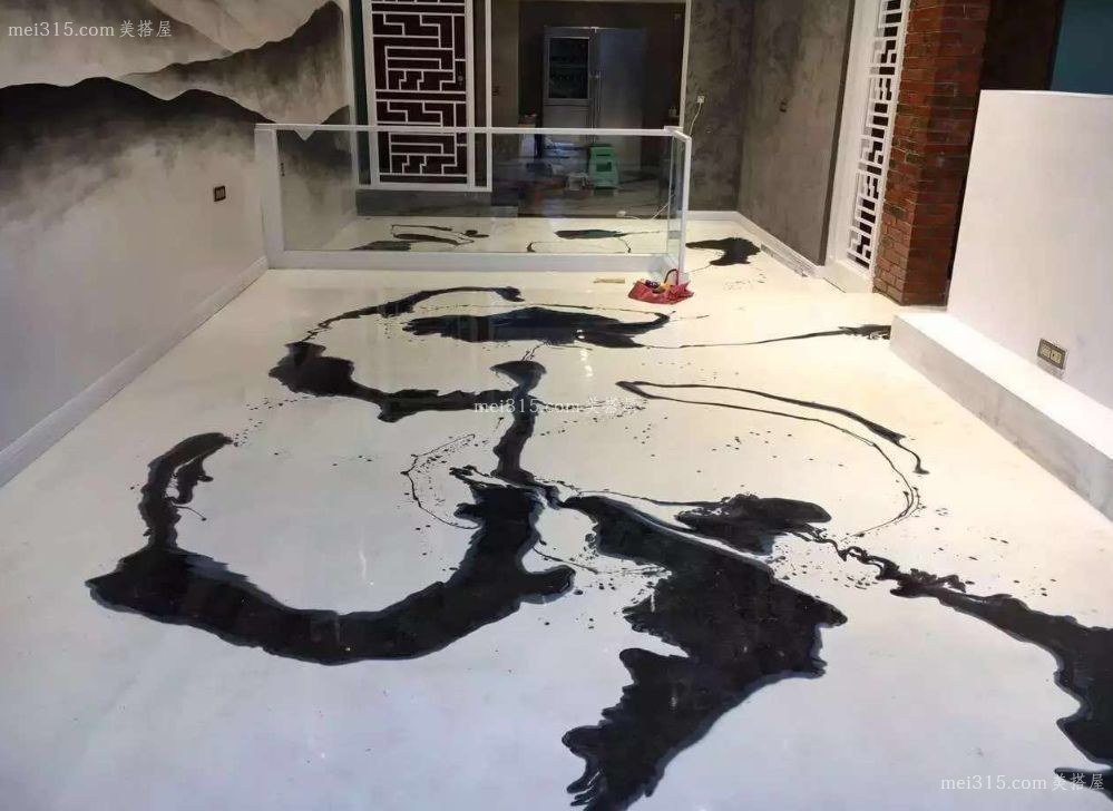 水墨地坪漆有哪些优点?水墨地坪漆优势在哪里?
