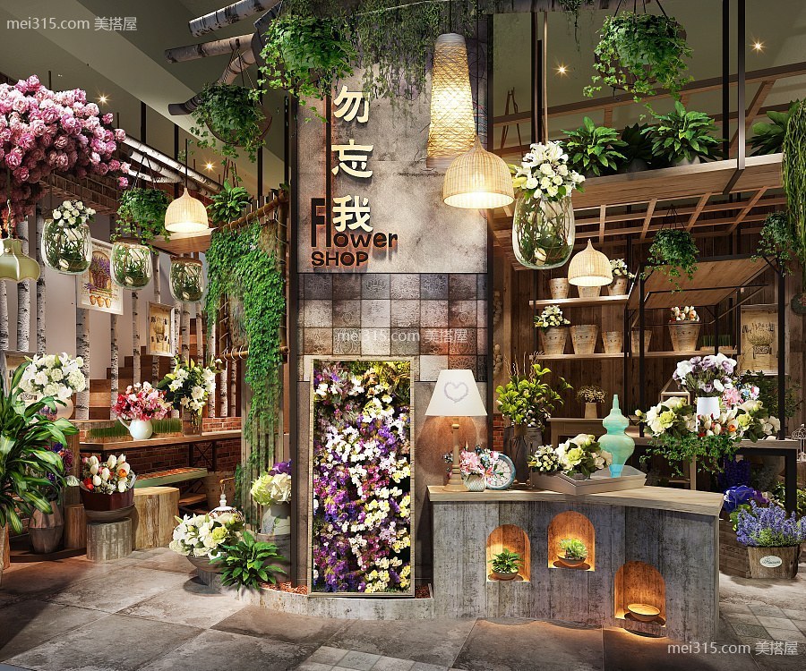 花店如何装修设计 花店装修设计要点