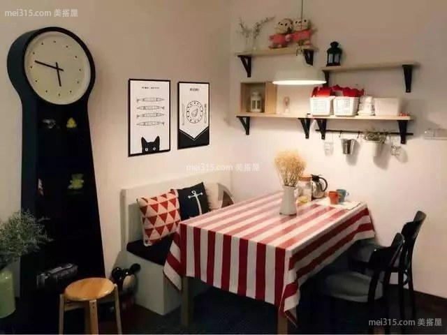 餐厅桌布如何搭配 家庭餐厅桌布搭配图片