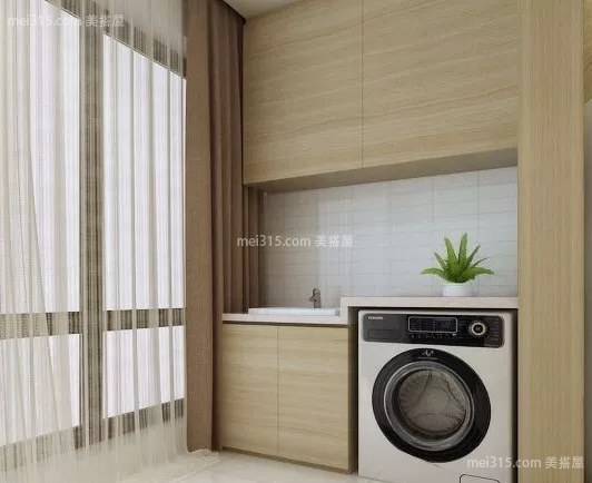 抖音捧红洗衣机柜 阳台洗衣机柜要如何设计